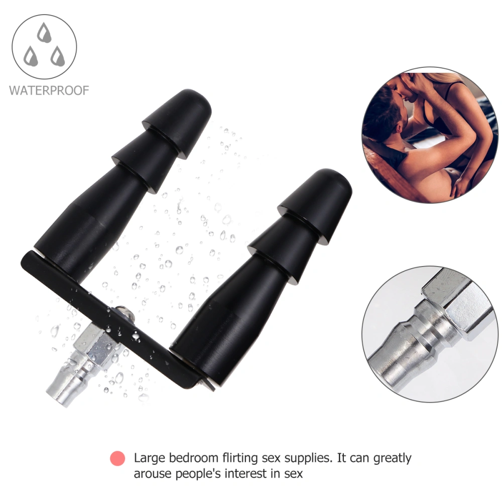 Massagers Holder Quick Connector Double Penetration Dildo Attachment Adapter