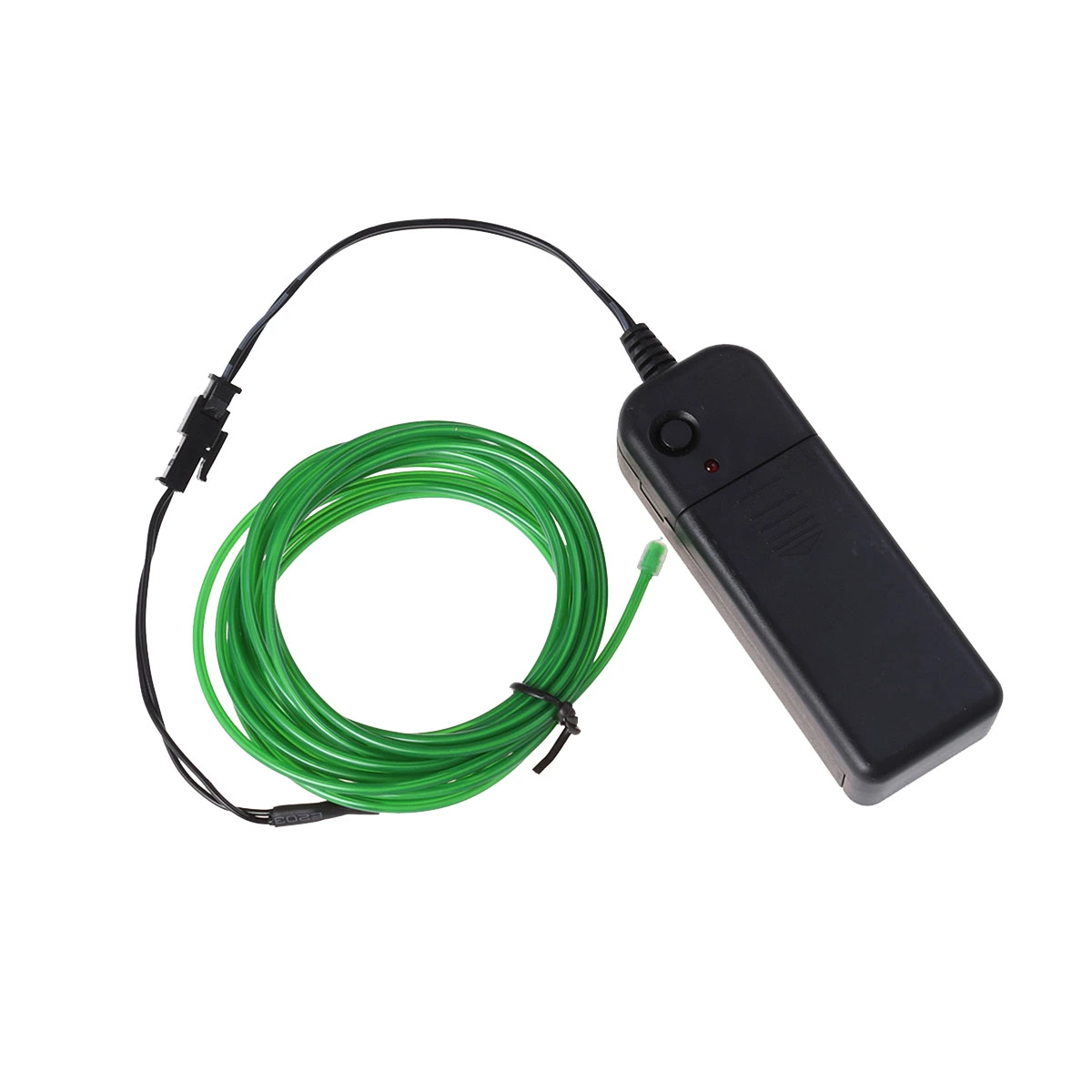 3M El Wire Rope Glowing Light Strip Cable for Car Decoration Party Holiday Cosplay Christmas (Green)