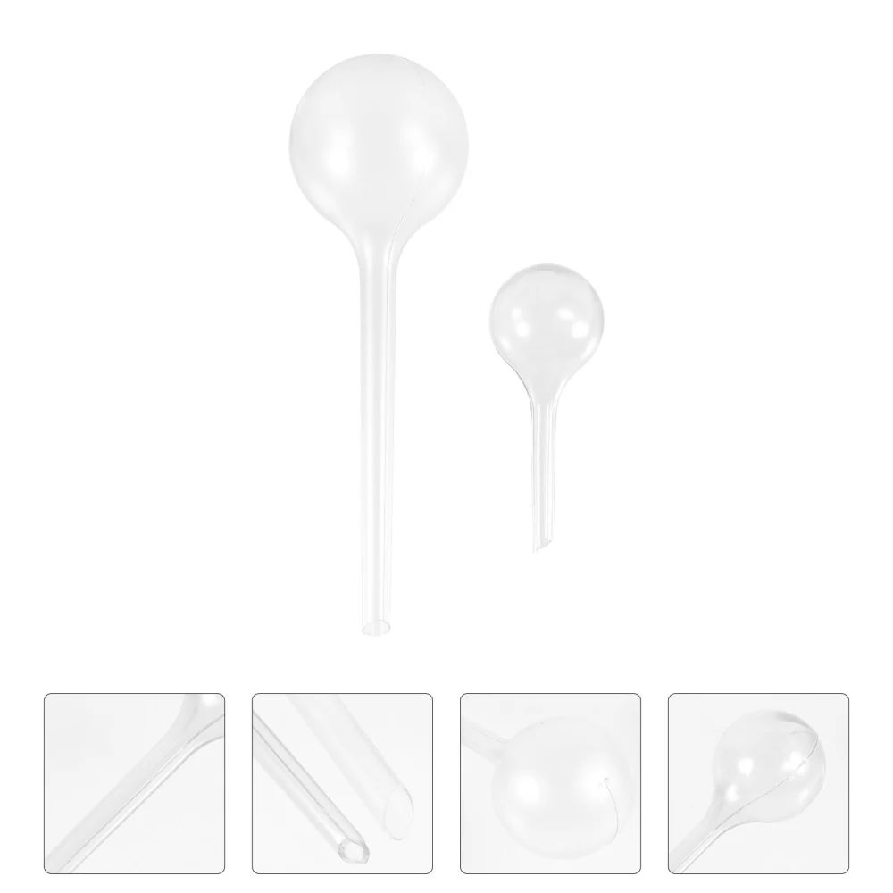 6pcs Self-watering Globes Clear Plant Watering Bulbs Garden Watering Globes