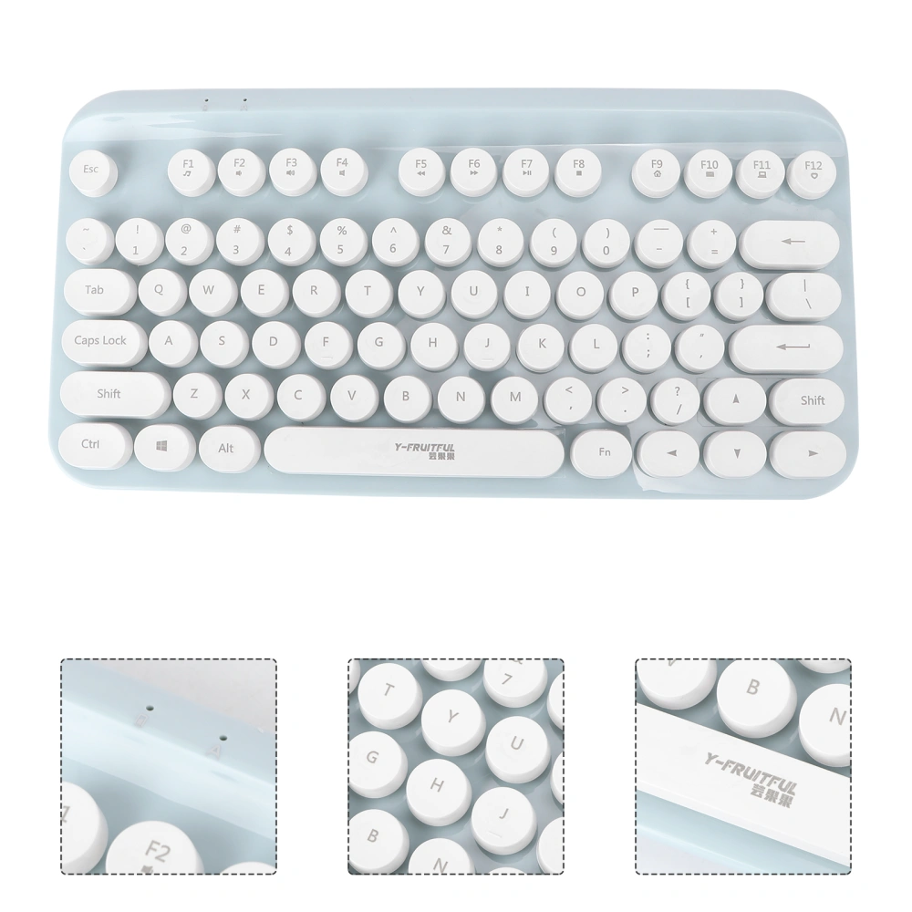 1pc Mini Wireless Keyboard Numeric Keyboard Practical Notebook Keyboard