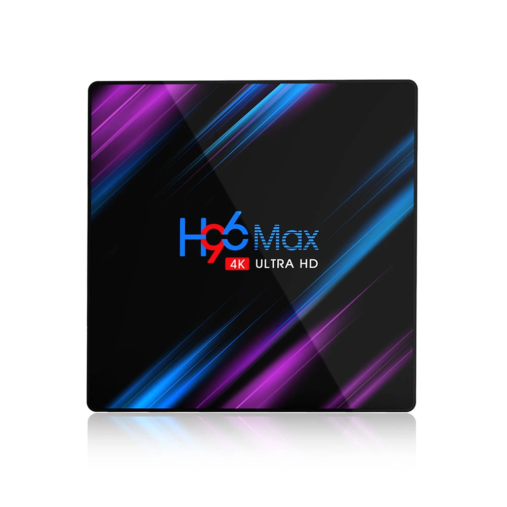 RK3318 TV Box Set Box Android 10.0 Plus Network TV Box Ultra Media Box with EU Plug without Battery(4GB Add 64GB)