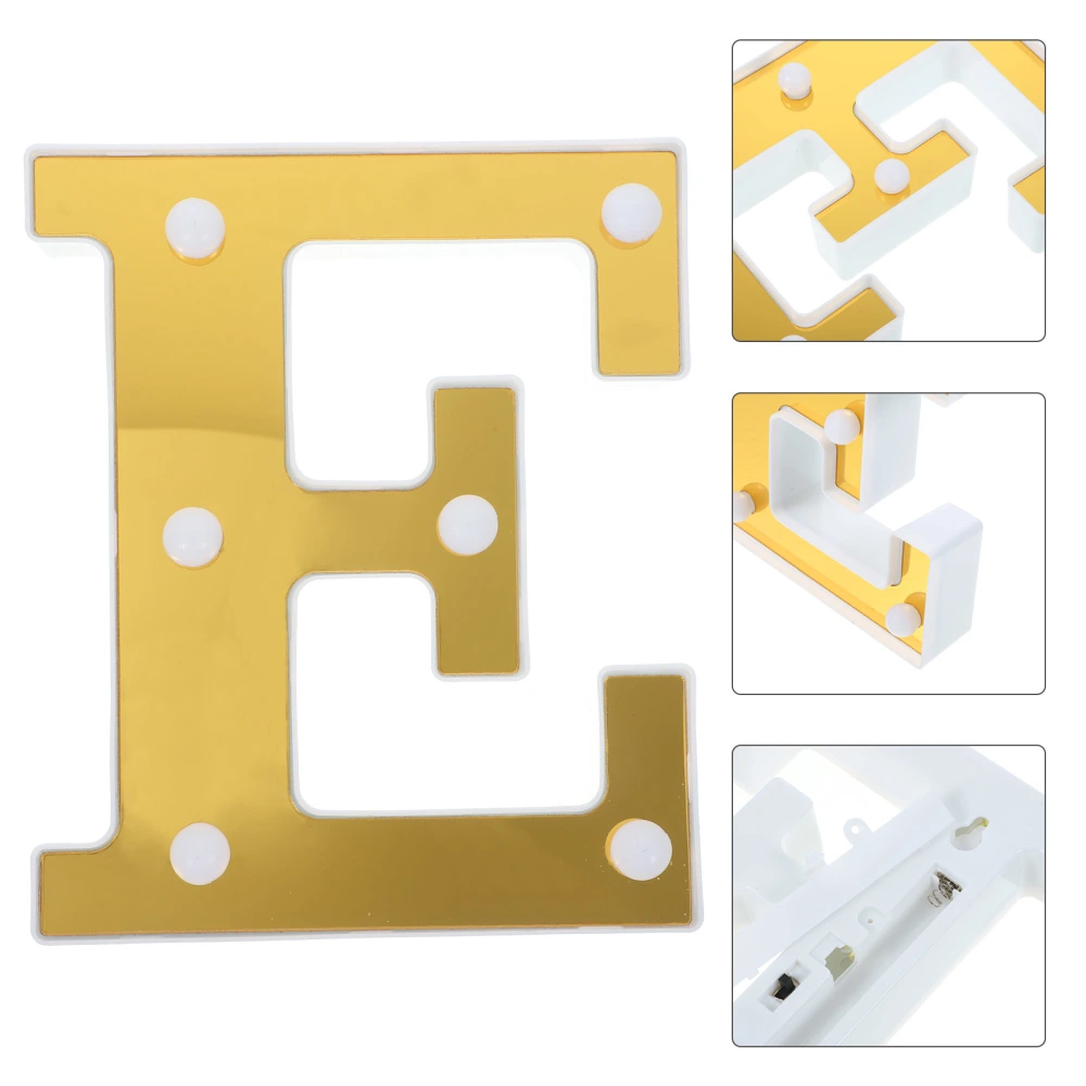 Alphabet Letter Modeling Light Festival Led Light Decoration Party Scene Light