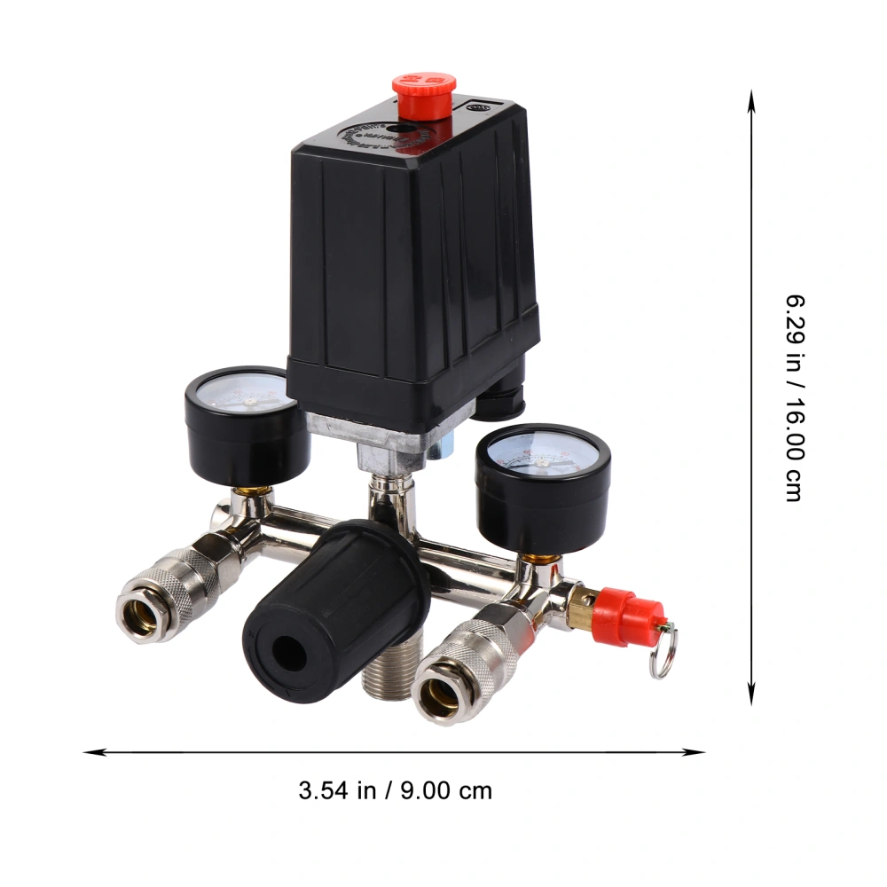 Air Compressor Bracket Assembly Pressure Control Switch Manifold Regulator