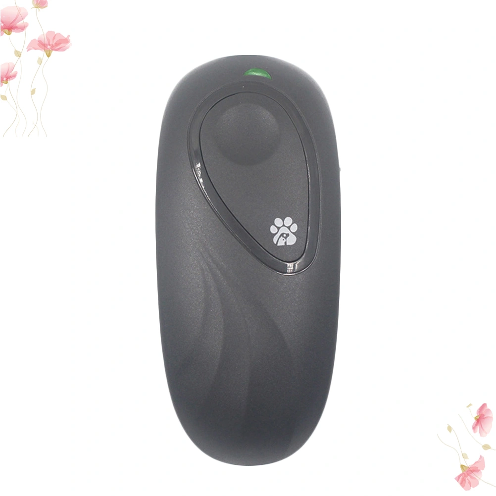 Anti Barking Stop Bark Ultrasonic Pet Dog Repeller Outdoor Dog Stop No Bark Control Training Device Pets Dogs Supplies (Grey)