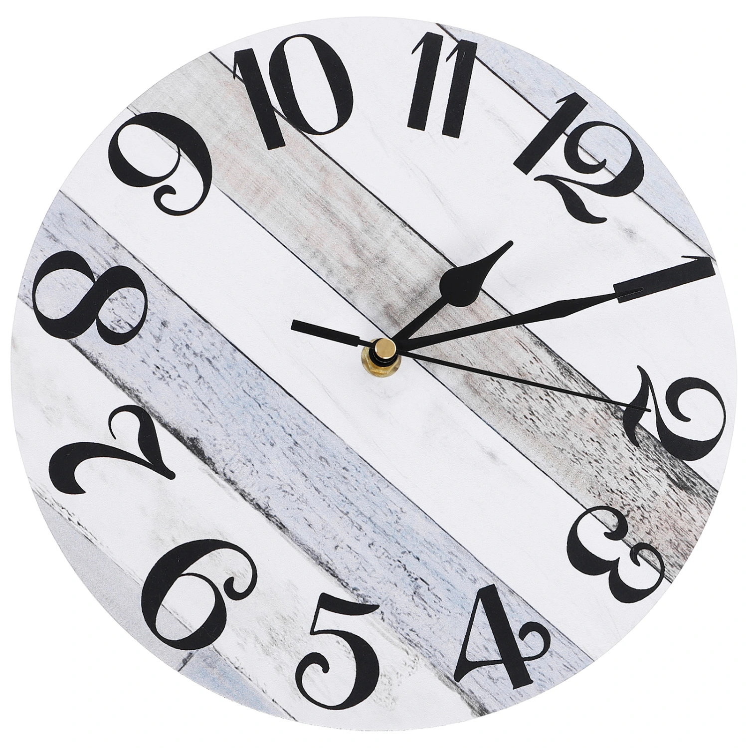 Wall Mounted Round Clock Quiet Movement Clock Home Wall Hanging Clock Adornment