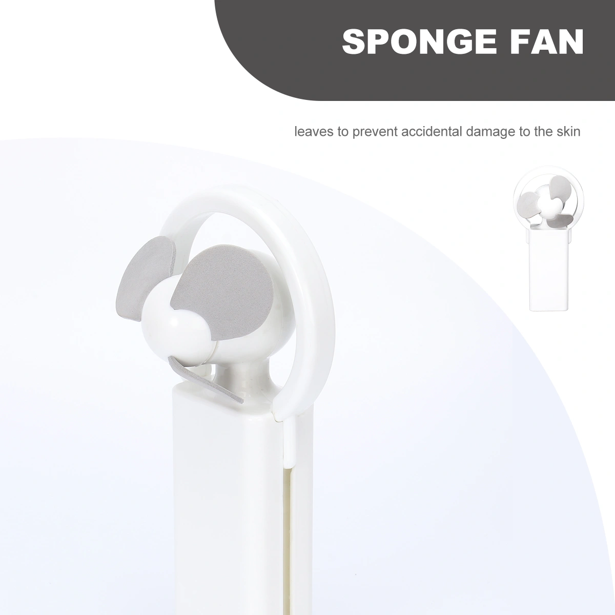 1 Pc Handheld Mini Fan Portable Fan Summer Cooling Fan for Home Office School