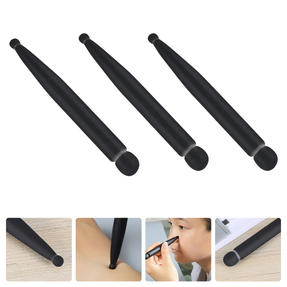 3PCS Massage Rod Stone Portable Comfortable Acupuncture Point Massager Stick