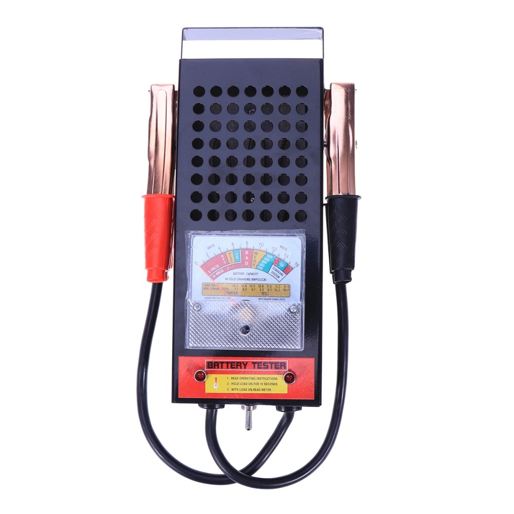 6-12V Vehicle High Accuracy 100 Ampere Battery Tester with Indicator Light for Car Vehicle Automotive Repair