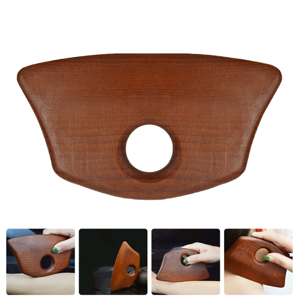 Wood Back Massage Board Body Gua Sha Board Scraping Board for Massage Use