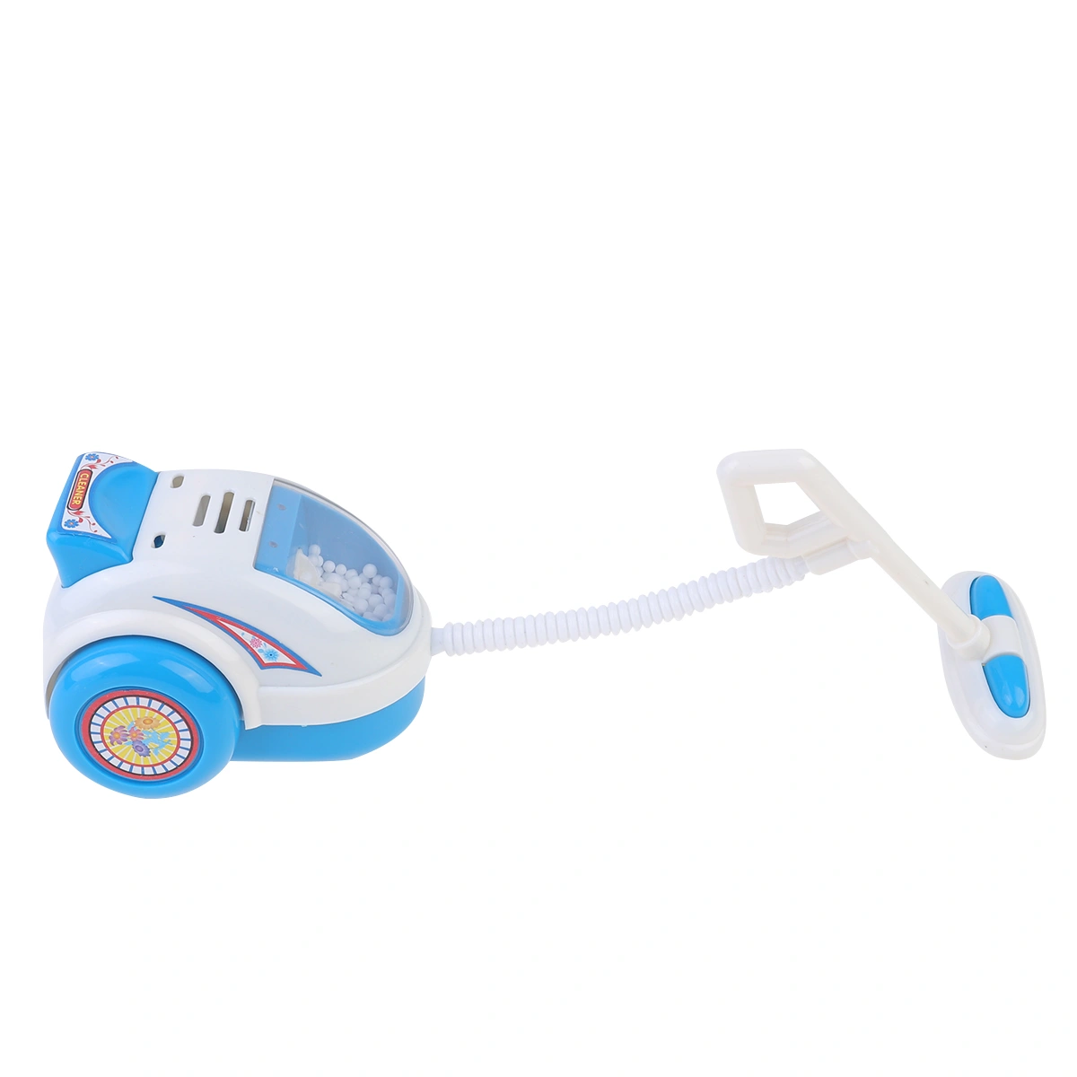 Children Pretend Play Toy Kids Educational Playset Toy Simulative Home Appliances Plaything (Blue Vacuum Cleaner Without Battery)