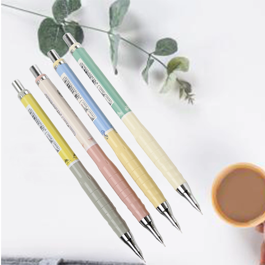 0.3mm Mechanical Pencil Starter Set Automatic Pencils Refill Leads for Writing Drawing Drafting(Random Color)