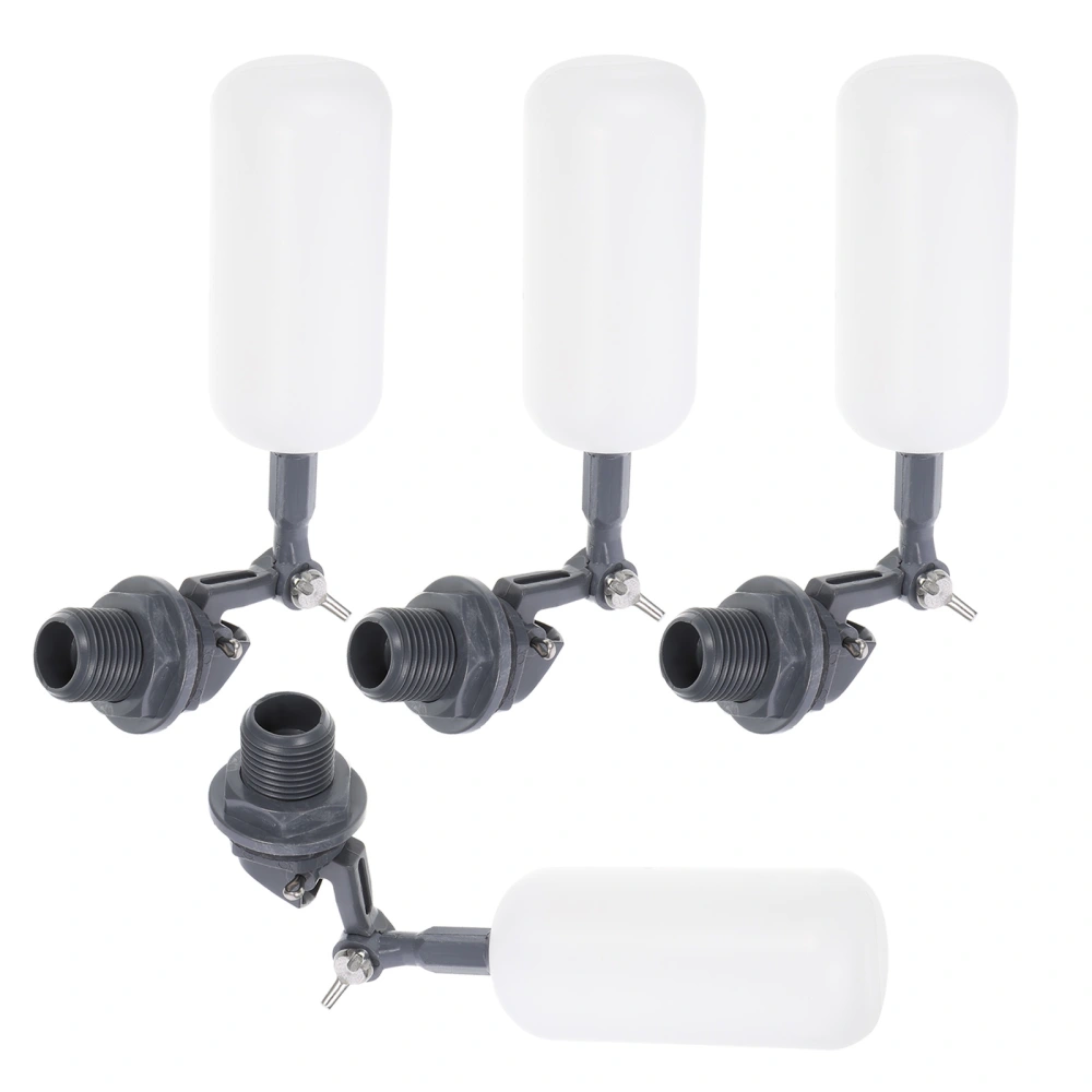 4PCS 1/2 inch Mini Auto Refill Water Floating Ball for Humidifier Aquarium Ice Machine (White)