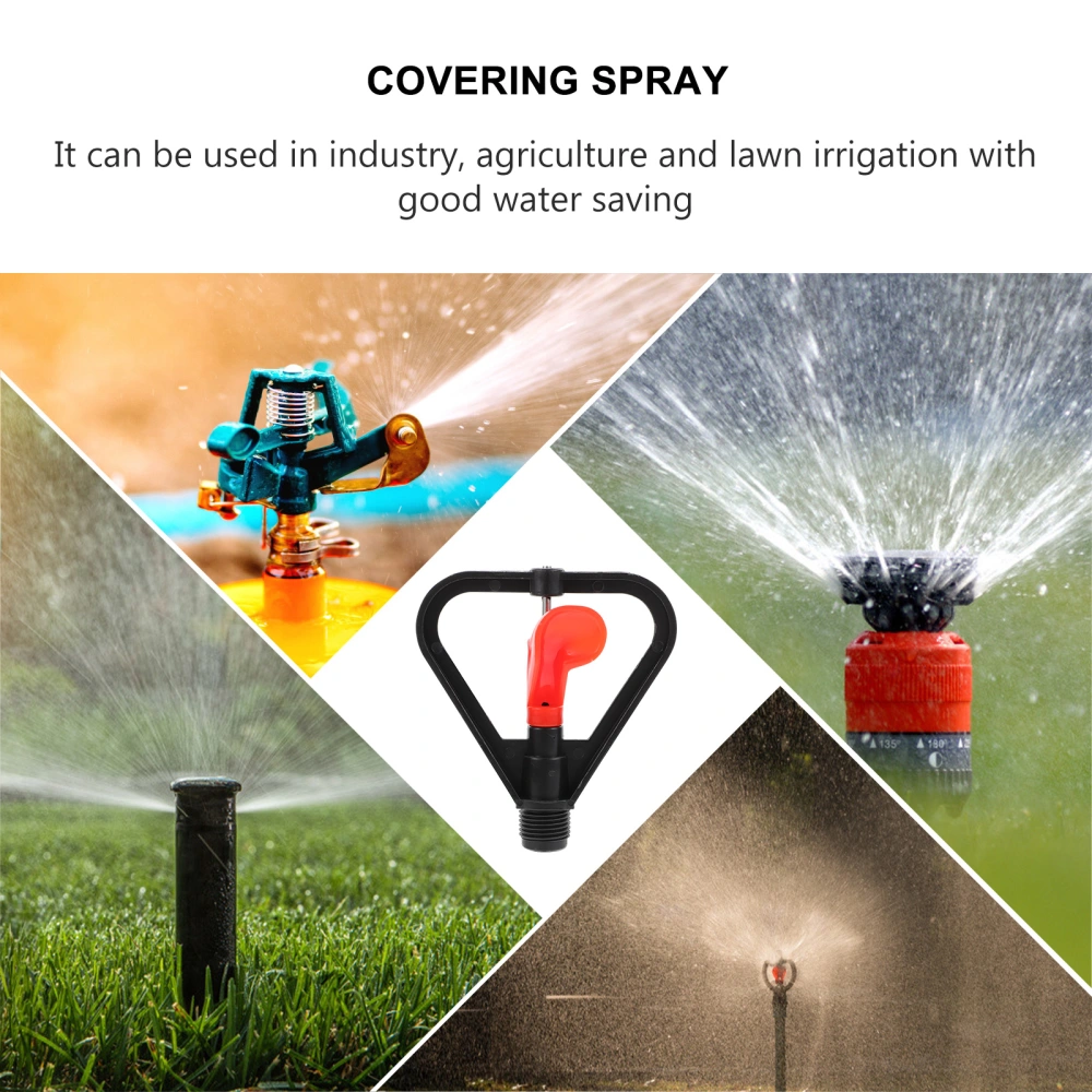 6 Pcs Garden Sprinklers Irrigation Sprayer Heads Plastic Watering Sprinklers