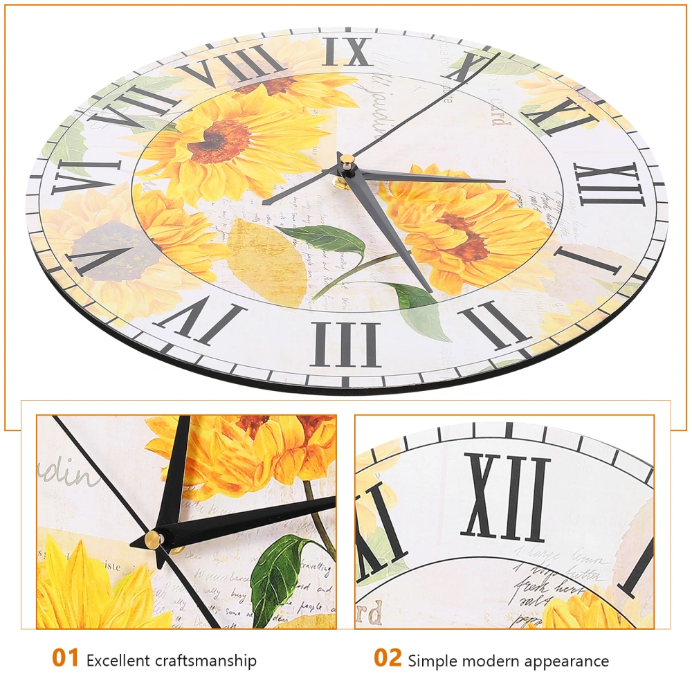 Household Wall Clock Decorative Hanging Clock Mute Design Wall Clock Modern Style Wall Clock