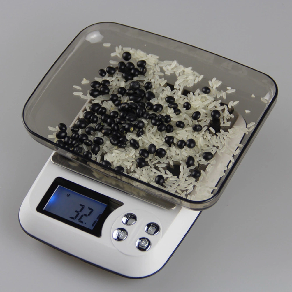 500g/0.01g High Precision Electronic Scale Stainless Steel Kitchen Scale Baking Cooking Use Electronic Scale No Battery Included