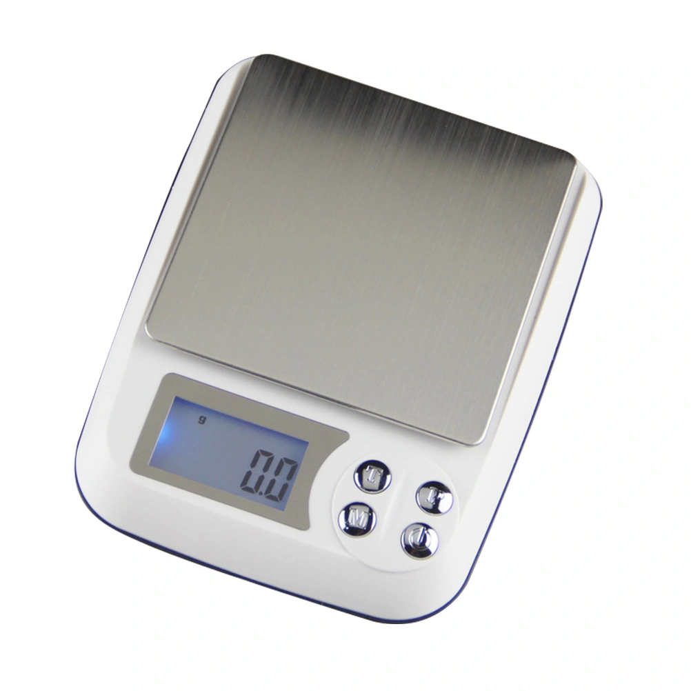 500g/0.01g High Precision Electronic Scale Stainless Steel Kitchen Scale Baking Cooking Use Electronic Scale No Battery Included