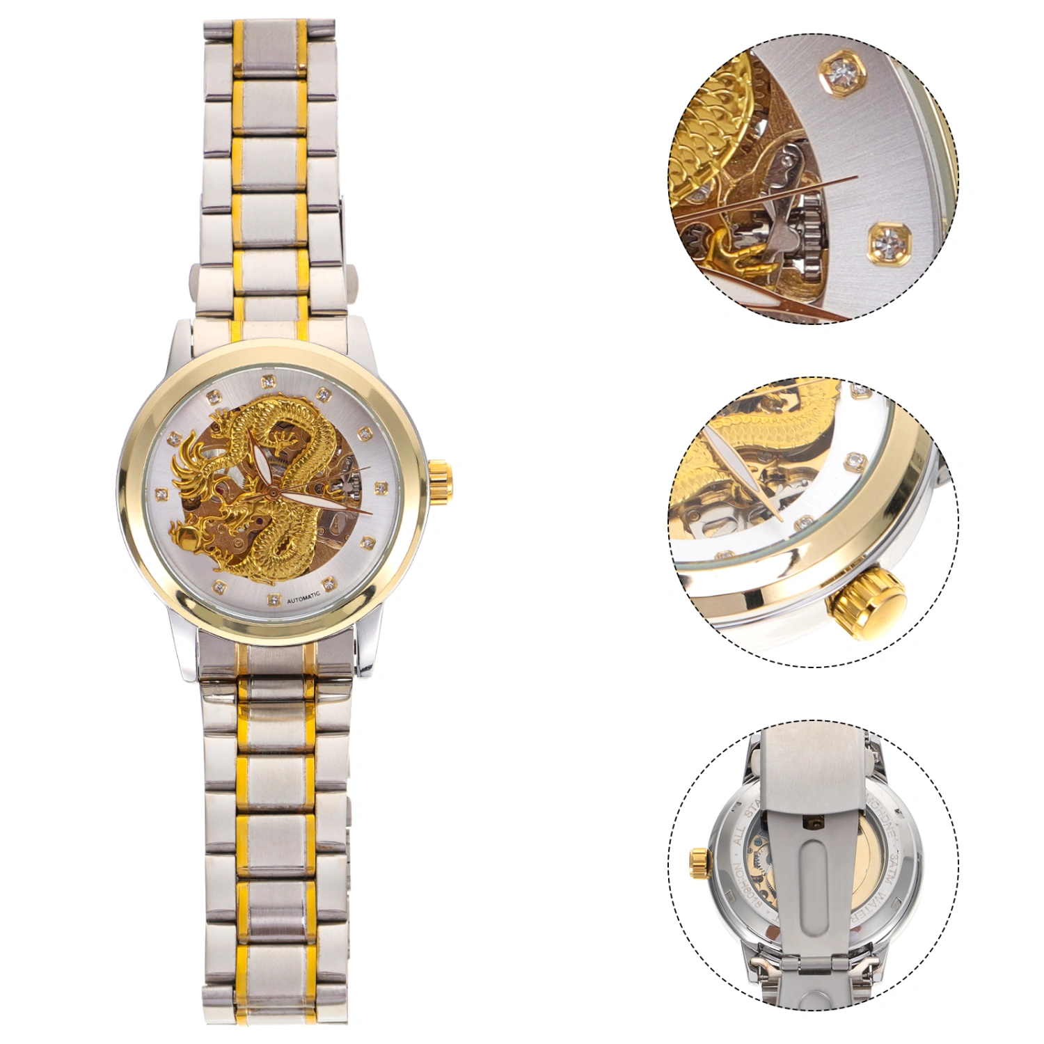Multifunctional Men Watch Full-automatic Wrist Watch Waterproof Watches