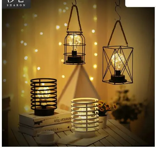 Outdoor Pendant Light Farmhouse Hanging Lantern Xmas Hanging Light Ornament