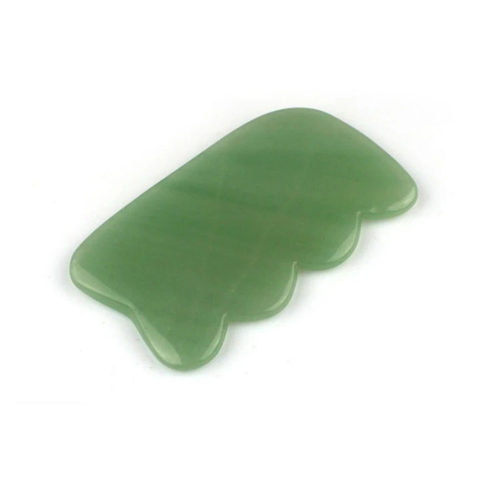 Aventurine Massaging Scraping Massage Tools Natural Stone Board For SPA Acupuncture