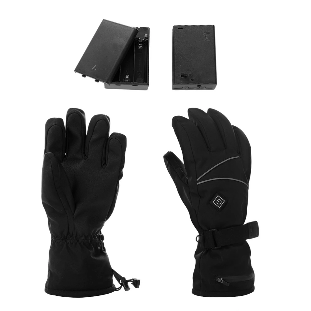 1 Pair of Creative Heating Gloves Versatile Motorcycle Gloves Hand Warmer