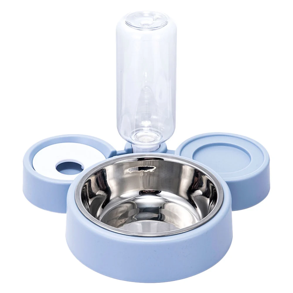 Dog Cat Slow Feeder Detachable Feeding Bowl Water Plastic Food Feeding Bowl