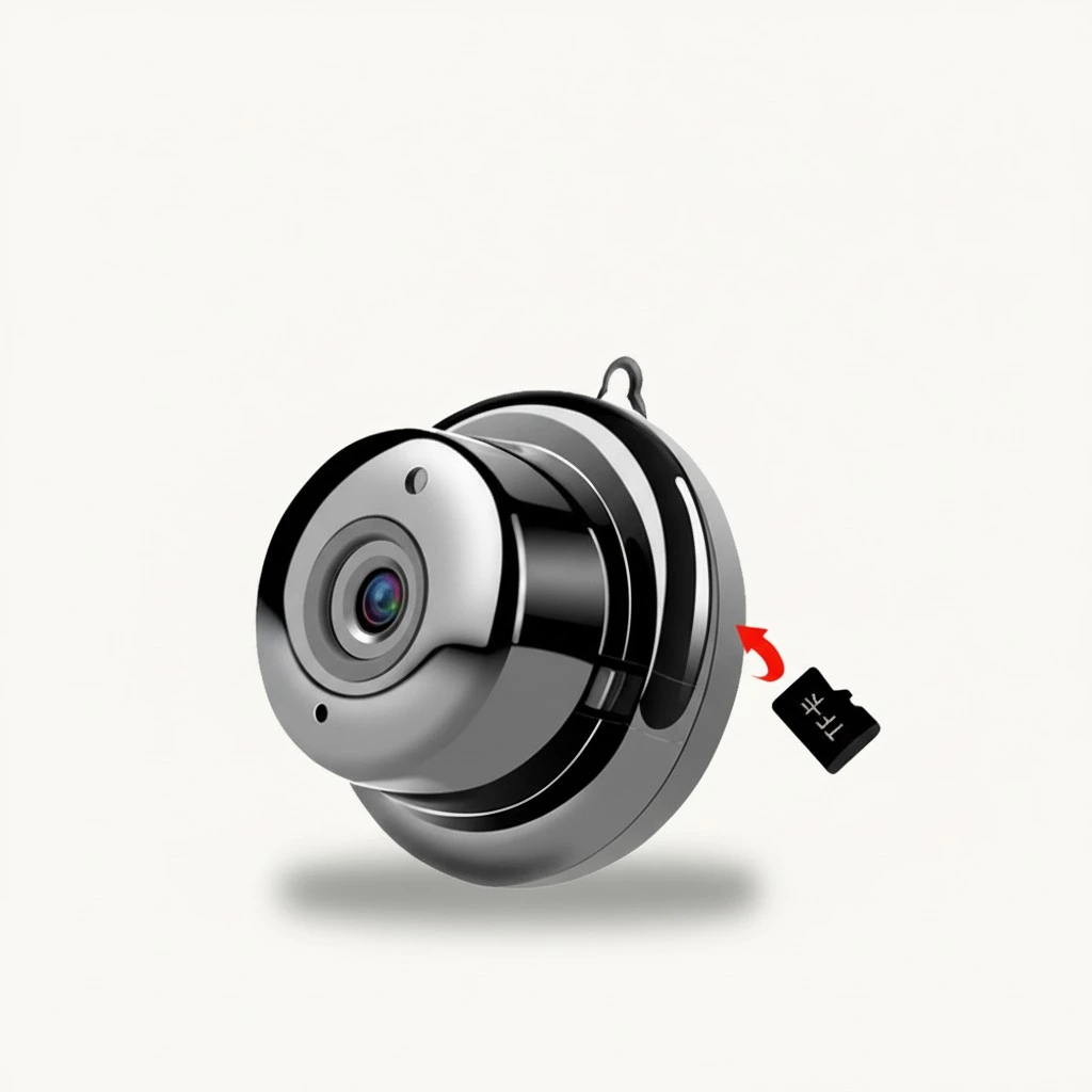 Mini Hook Type Camera WiFi Home Wireless Camera Wireless Indoor Recorder Camera for Home Office Security with UK Plug