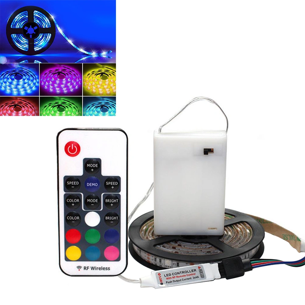 5V 0.5M LED Strings Lights Battery Box Power Strip Light Household Strings Lights Decoration RF17