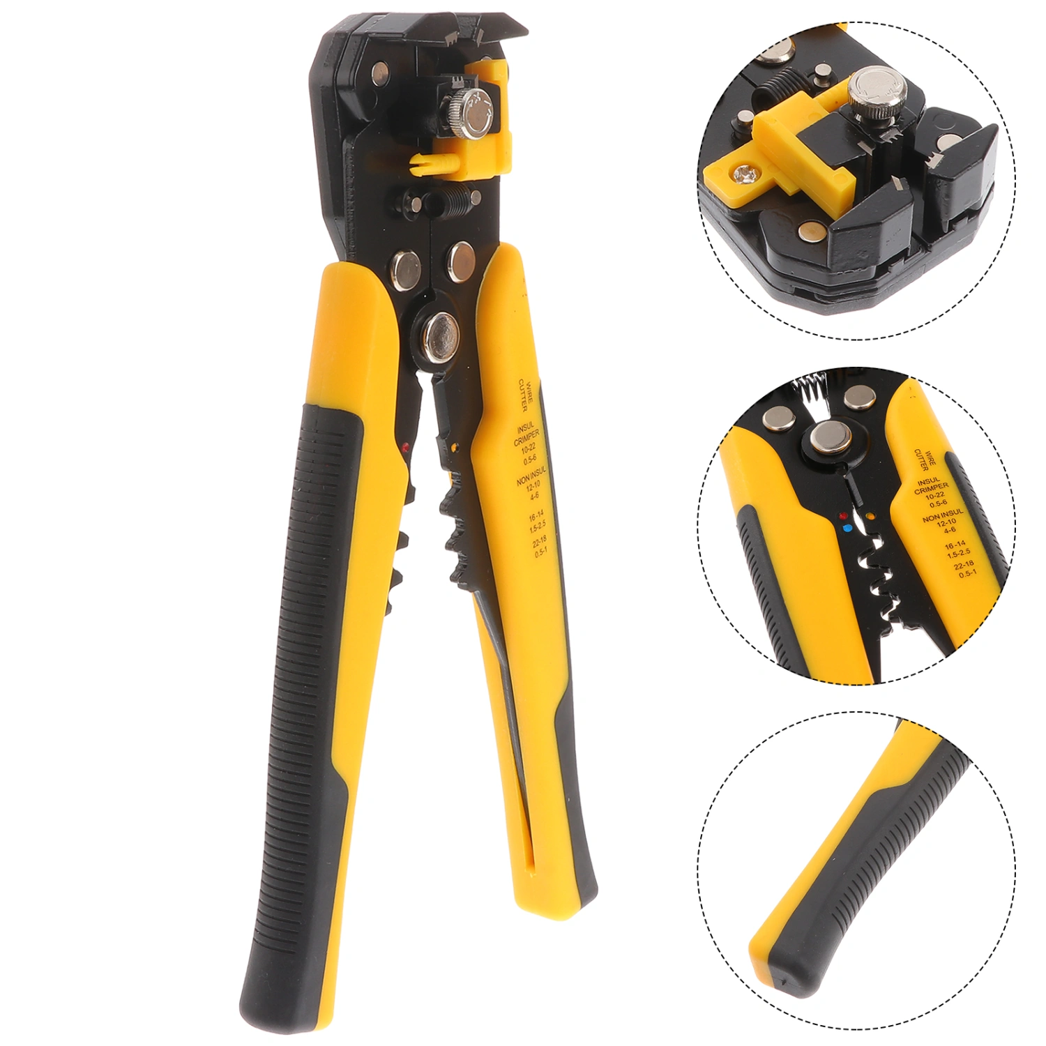Professional Wire Striper Cutter Stripper Crimper Pliers Terminal Tool