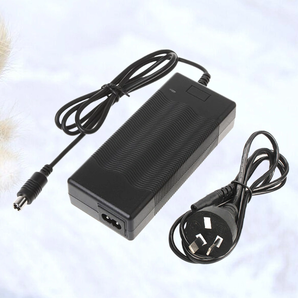42V 2A Output 100-220V Input Scooter Charger Battery Adapter Power Supply Compatible for Xiaomi M365 Electric Scooter with AU Plug (Black)