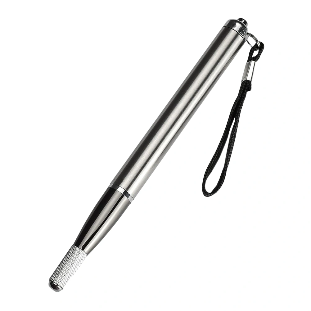 1pc LED Eyebrow Pen Machine Needle Semi-Permanent Multifunction Eyebrow Embroidery Manual Pen without Battery