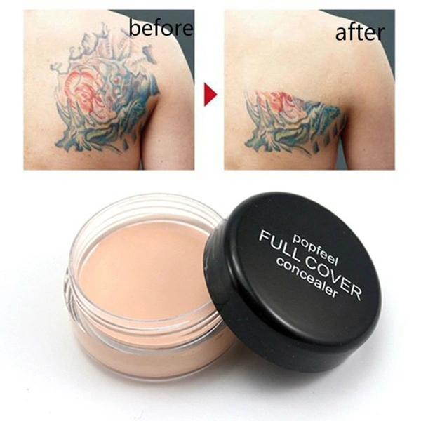 Natural Professional Make Up Contouring Cream Full Cover Wrinkle Face Concealer Primer Foundation Cream Cosmetic Base