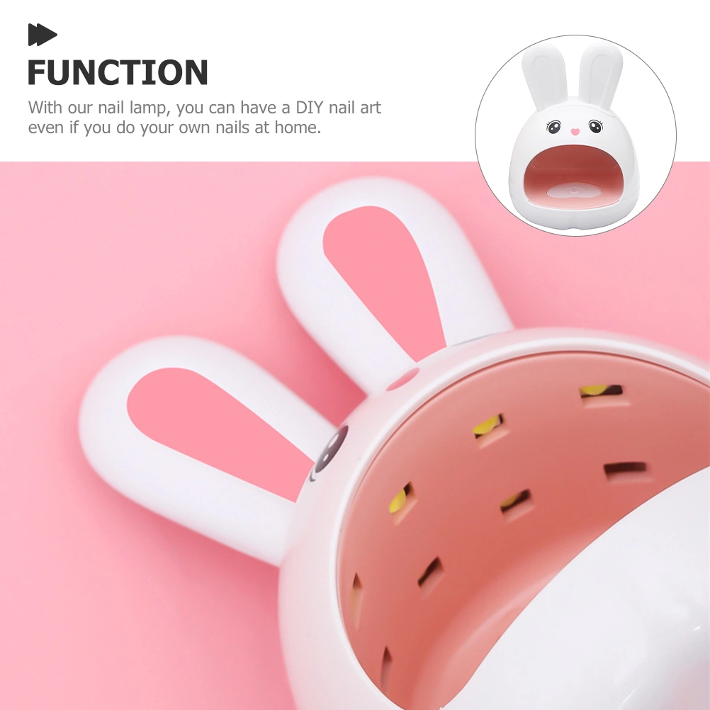 Nail Mini Rabbit Lamp Gel Nail LED Lamp UV Gel Nail Light Nail Manicure Mini Light