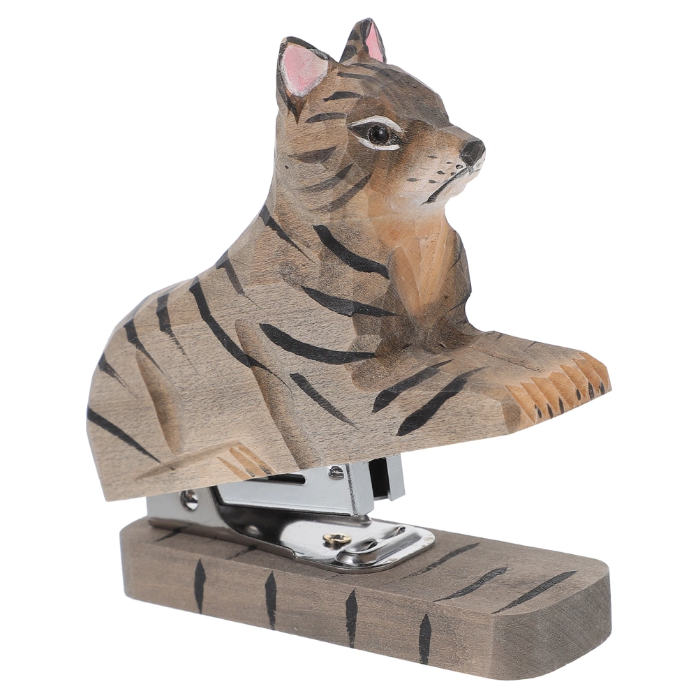 Funny Stapler Paper Stapler Office Stapler Animal Stapler Decor Handmade Wood Stapler