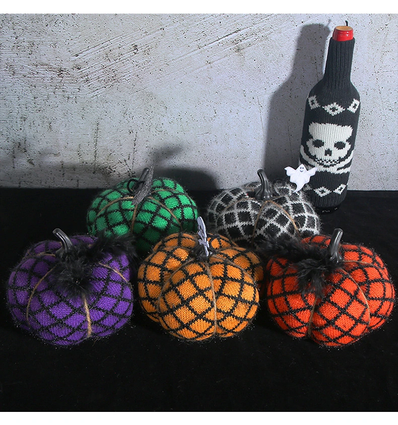 2Pcs Halloween Pumpkin Decoration Artificial Pumpkin Model Pumpkin Prop Party Favor