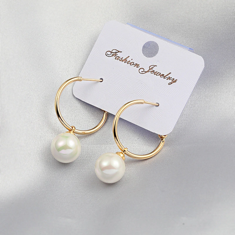 1 Pair Pearl Earrings Drop Earrings Statement Earrings Bead Earrings Women Ear Jewelry