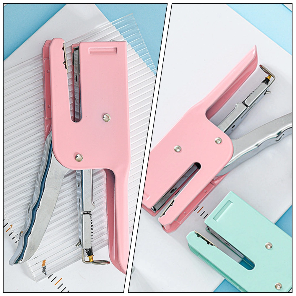Practical Hand Stapler For Office Multi-function Metal File Stapler Convenient Hand Stapler