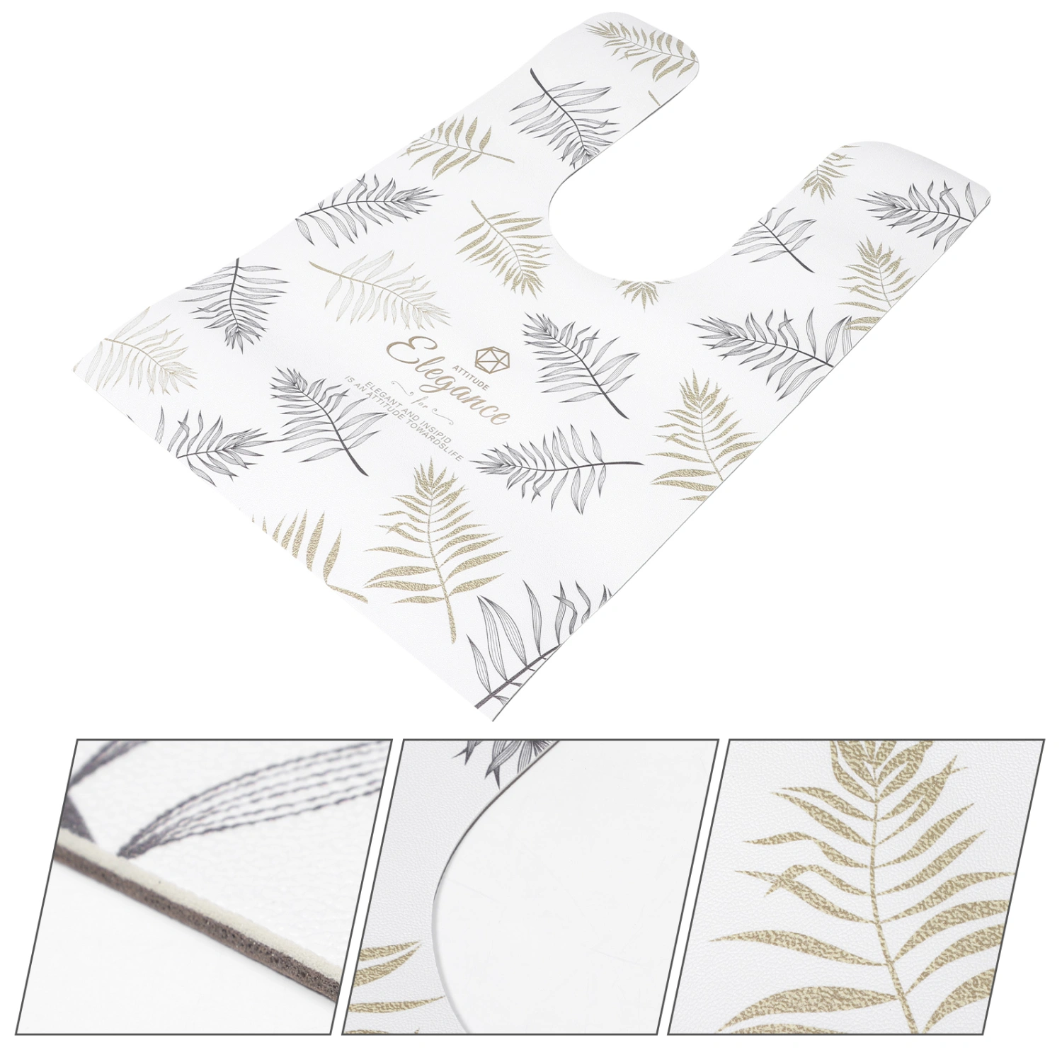 Durable Floor Mat Water Absorbent Bathroom Mat Bathroom Toilet Feet Rug for Home