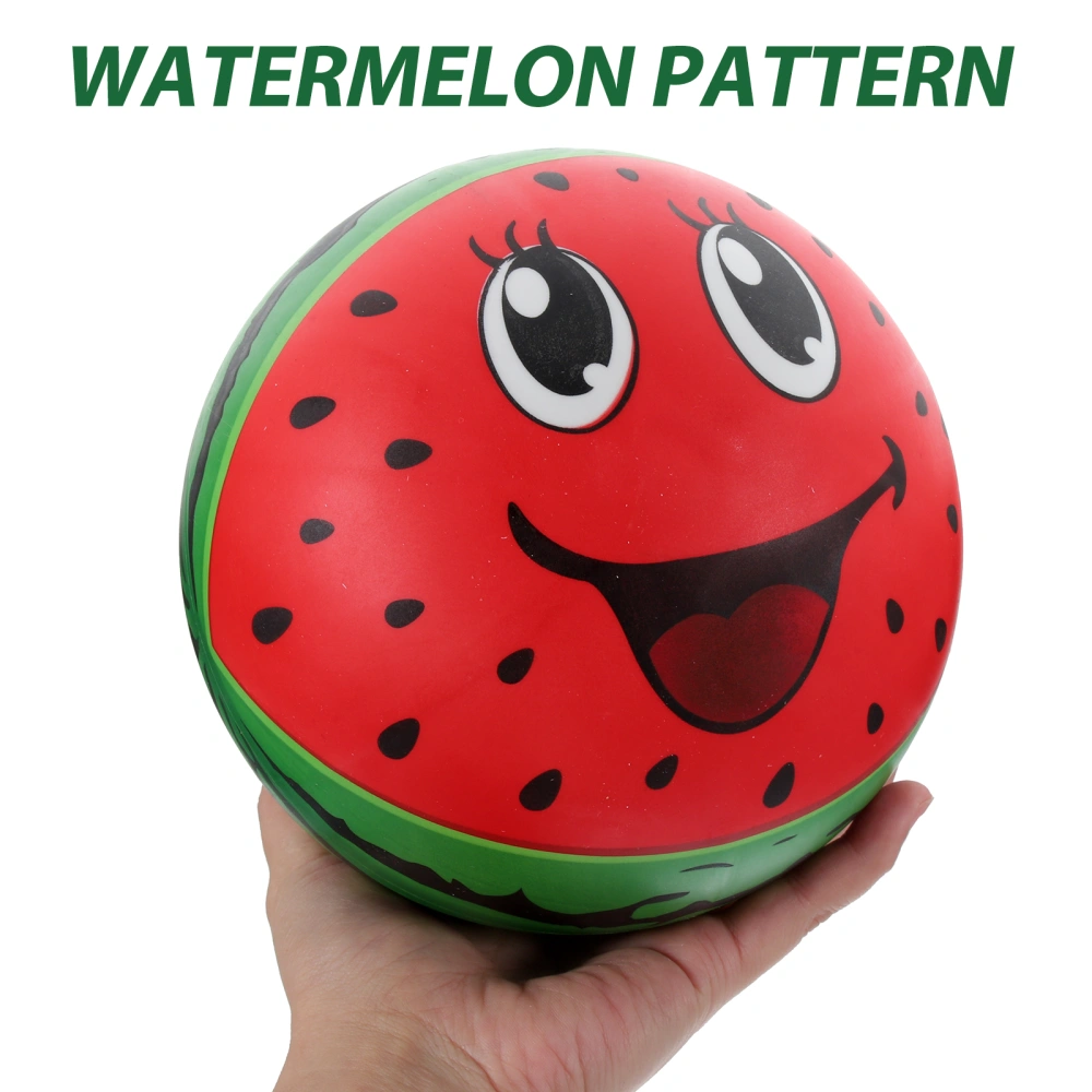 2pcs Inflatable Watermelon Bouncing Ball Inflatable Watermelon Bouncy Toys Balls