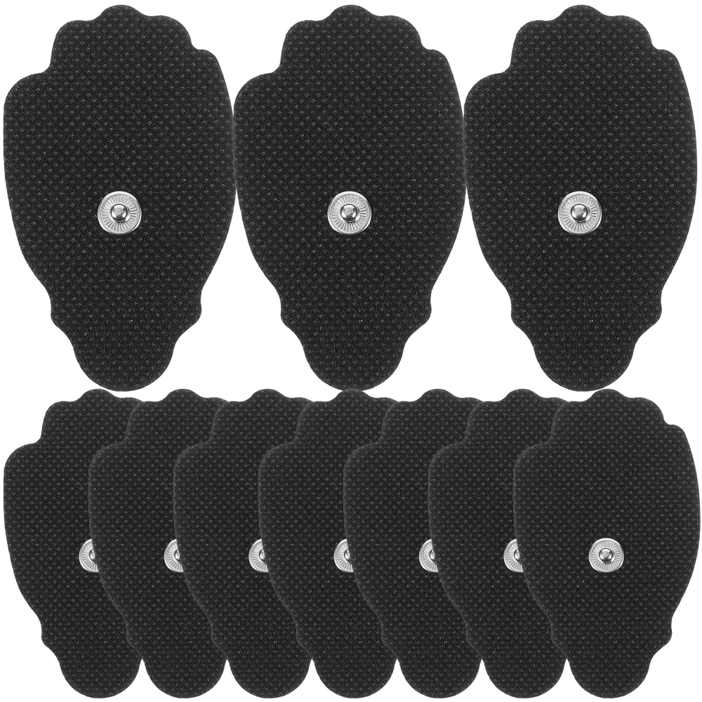 10Pcs Professional Electrode Pads Convenient Massage Pads Multi-function Non-woven Fabrics Patches