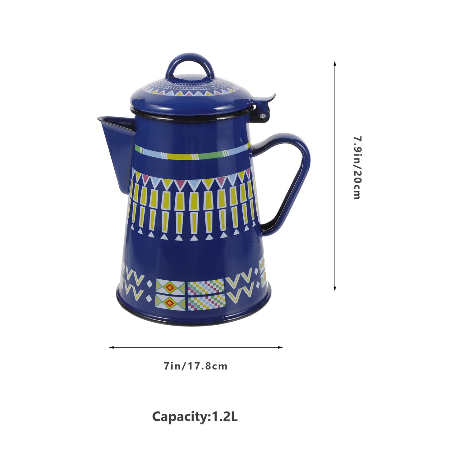Enamel Kettle Heating Water Kettle Handheld Kettle Coffee Kettle Decorative Water Pot Tea Kettle
