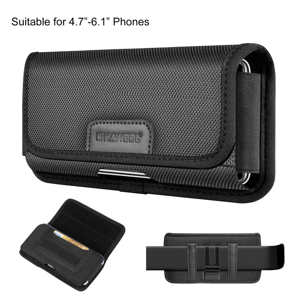 Belt Pouch 4.7-6.1 inch Portable Phone Bag Multifunctional Camping Belt Pouch