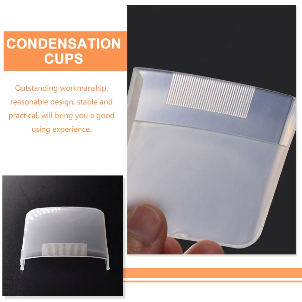 10Pcs Condensation Water Collectors Condensation Water Collection Cups Plastic Water Collectors