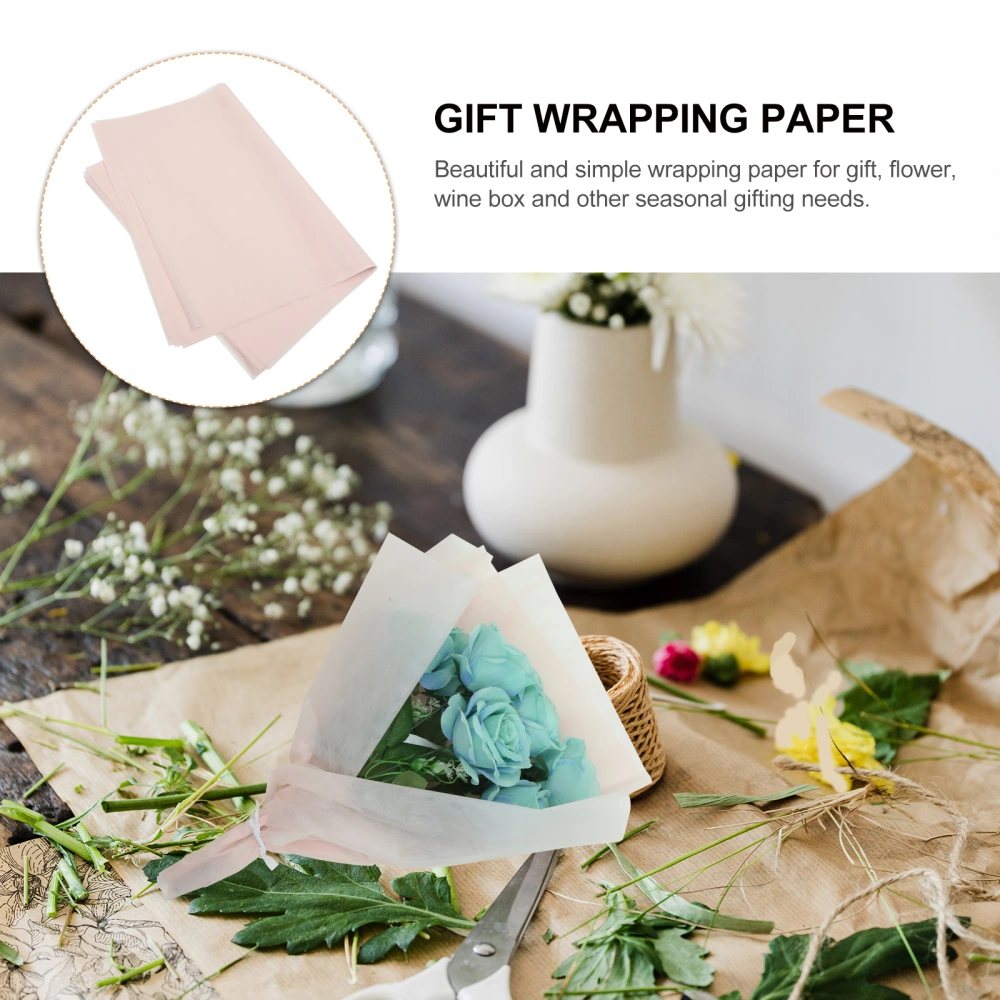 50pcs Tissue Paper Sheets Gift Wrap Paper Holidays Presents Packaging Lined Paper