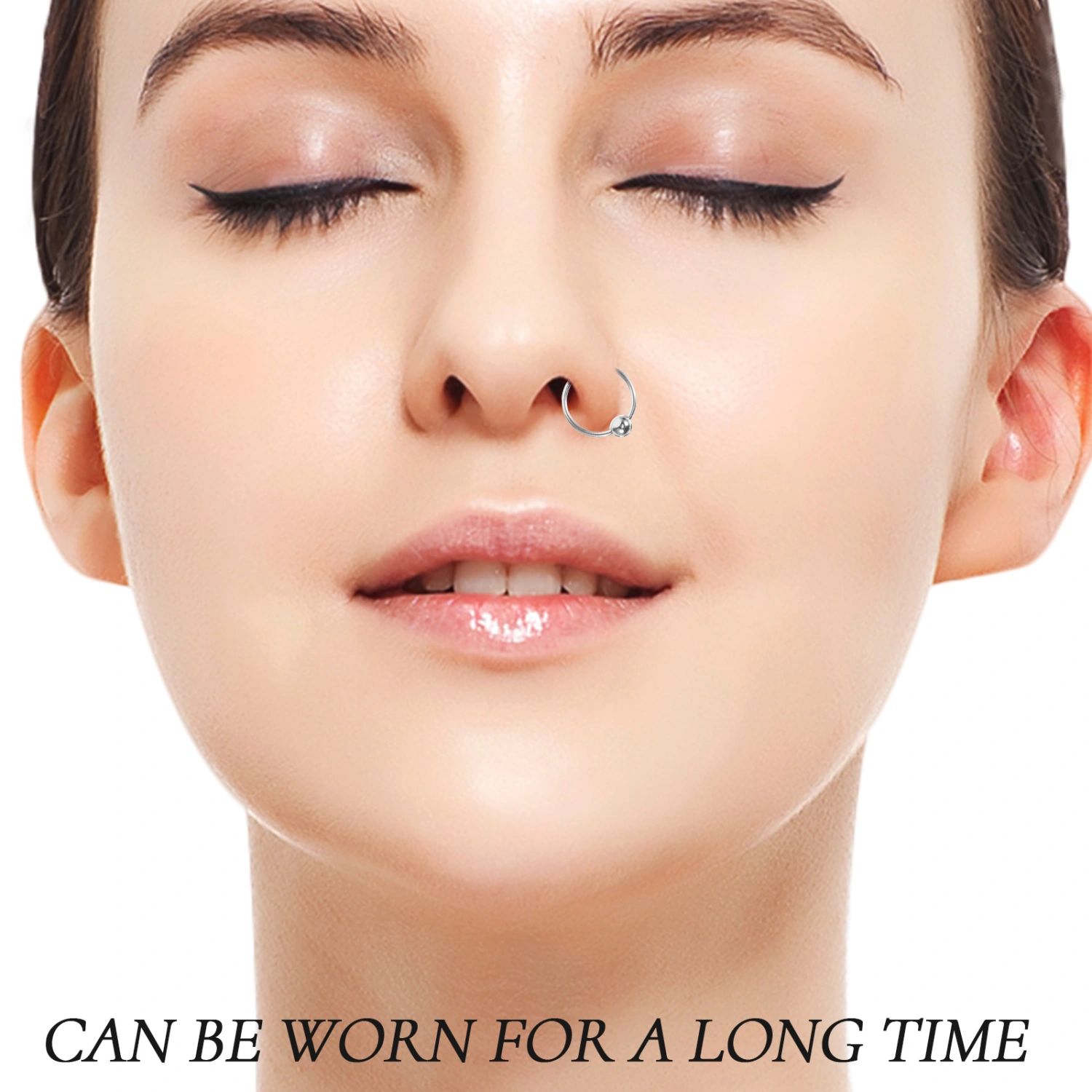 1 Set Nose Rings for Women Nose Rings Hoops Nose Studs Metal Nose Rings Studs Nose Jewelry