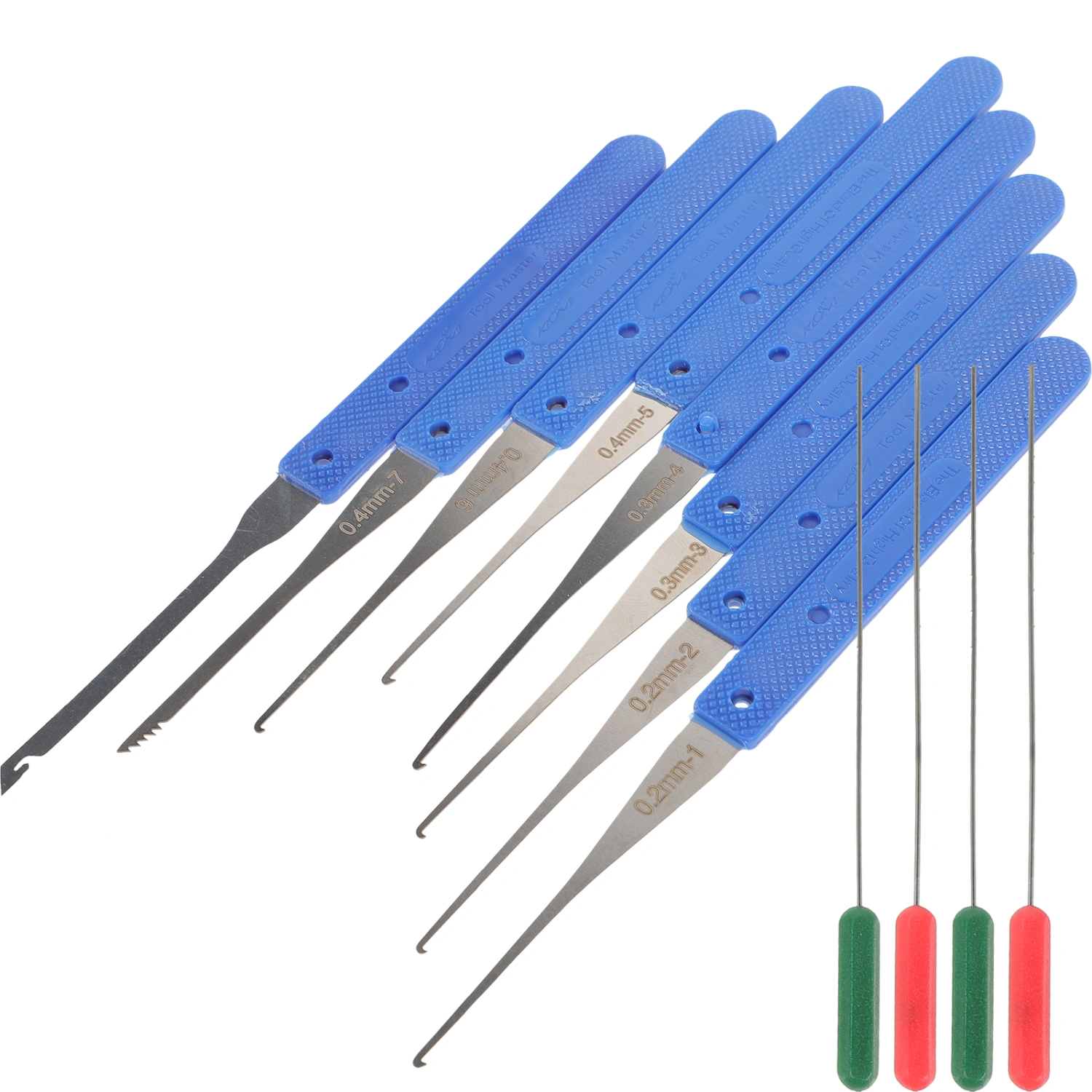 1 Set Lock Pick Broken Key Removal Kit Precision Hook For Home Automotive
