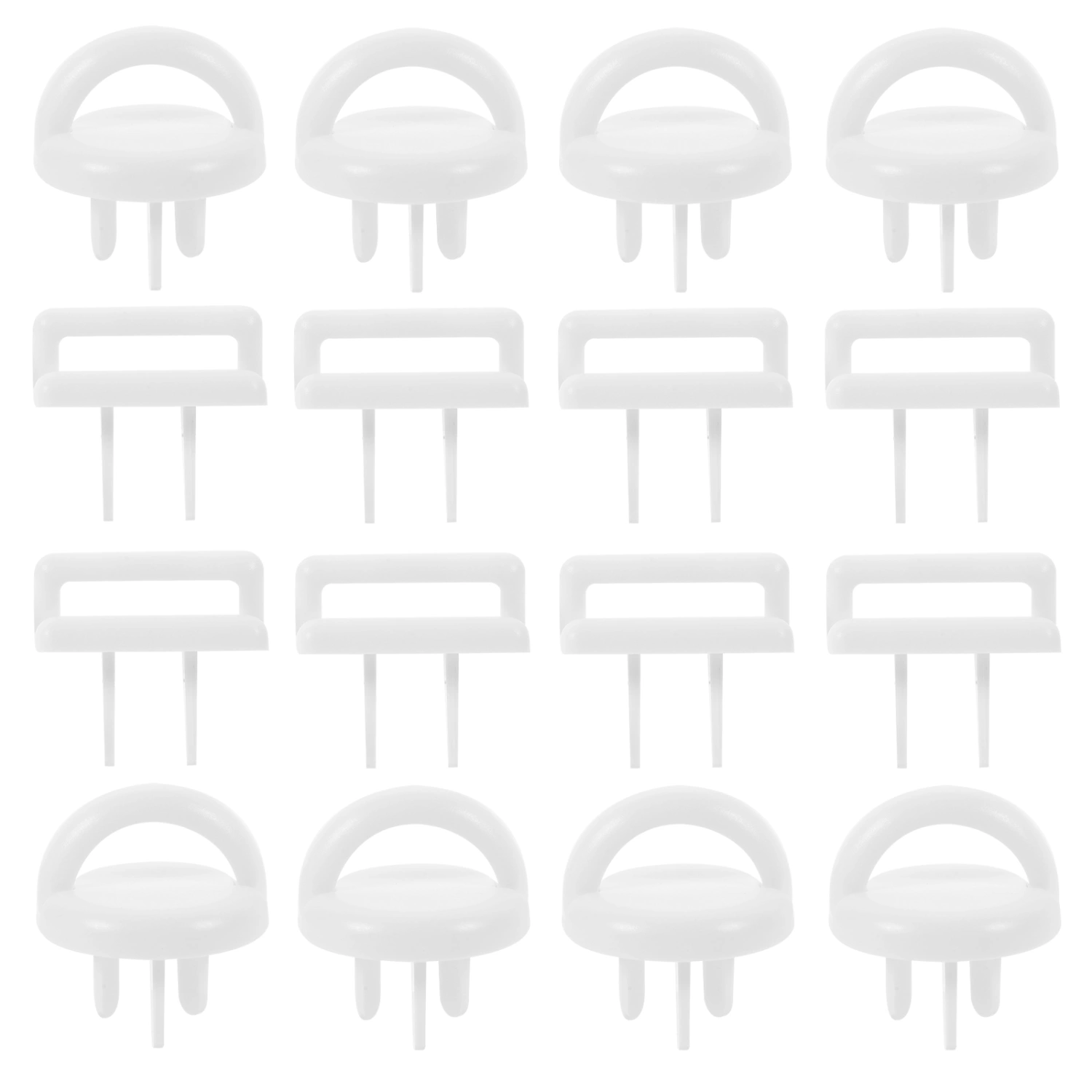 50pcs Switch Guard Outlet Plug Covers Plug Baby Safety Plug Covers Outlet Protector