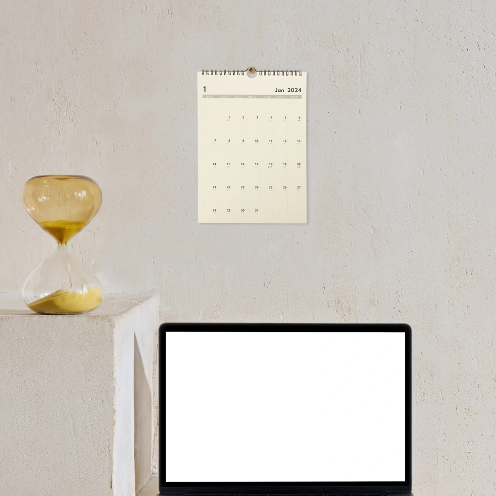 Tearable Monthly Calendar Holiday Wall Calendar Appointment Hanging Calendar for Home