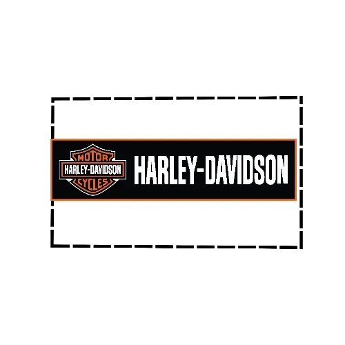 #4 Harley Davidson banner 240x61cm