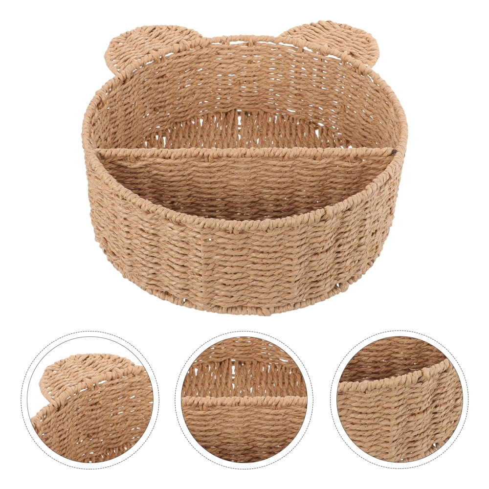 Rattan Fruit Basket Woven Storage Basket Rattan Woven Storage Basket Bread Basket