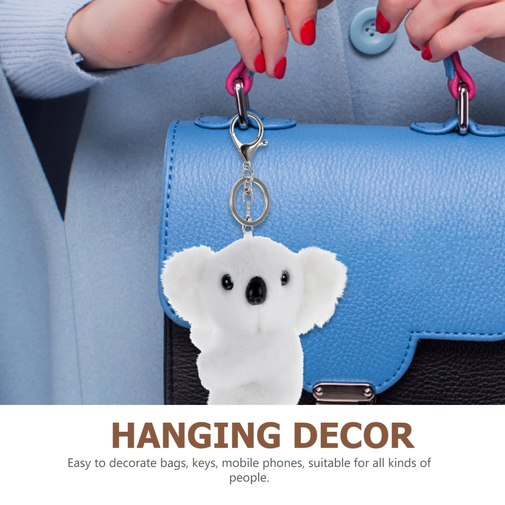 Decorative Keychain Wear-resistant Bag Pendant Hanging Stuffed Koala Keys Accessory